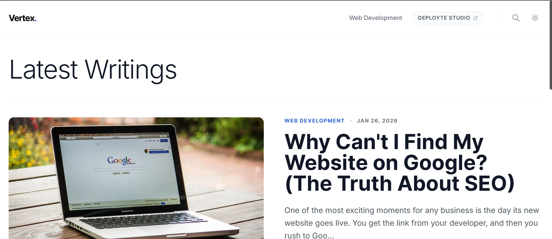 Vertex CMS